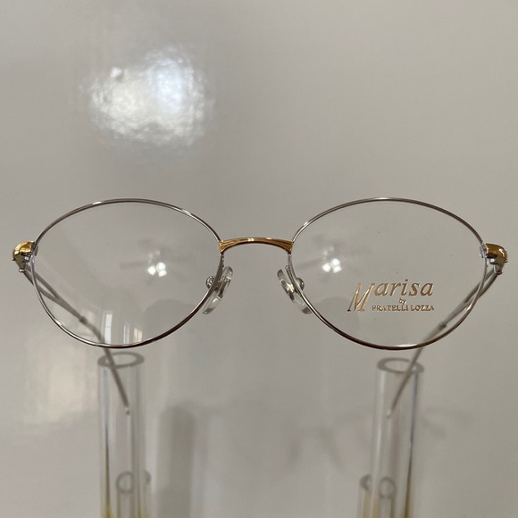 Fratelli Lozza Women’s Eyeglasses - Silver / Gold (mod. Lea) - Picture 1 of 4